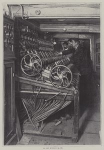 Playing the organ at the Paris Opera by French Photographer