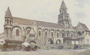 Poitiers, Notre-Dame-la-Grande Church, South Facade by French Photographer