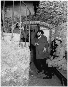 Policemen searching the cellar of Henri Desire Landru, c.1919-20