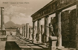 Pompeii - Colonnade of the Temple of Apollo