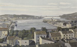 Port-Vendres, General View of the Port by French Photographer