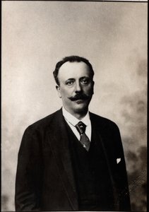 Portrait of Adrien Albert Marie Comte de Mun (1841-1914), French politician by French Photographer