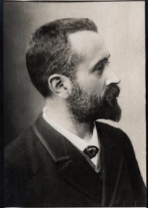 Portrait of Alphonse Bertillon by French Photographer