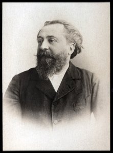 Portrait of Catulle Mendes by French Photographer