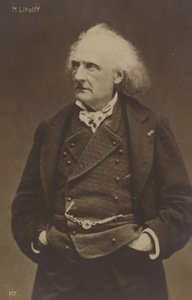 Portrait of Henry Litolff by French Photographer