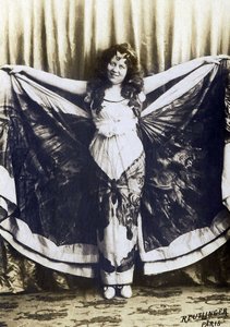 Portrait of Loie Fuller (1862-1928) by French Photographer