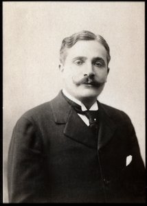 Portrait of Pierre Decourcelle by French Photographer