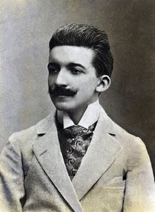 Portrait of Pierre Louis dit Louys, French writer