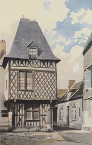 Romorantin, Half-Timbered House