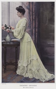 Rosa Bruck, French actress by French Photographer