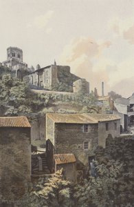 Royat, Church and Tiretaine Valley by French Photographer
