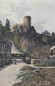 Rupt-sur-Saone, Castle Tower by French Photographer