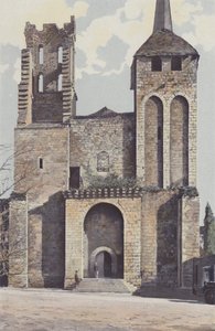 Saint-Avit-Senieur, Church, West Facade