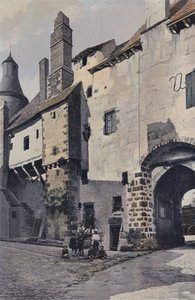 Saint-Benoit-du-Sault, City Gate and Belfry by French Photographer