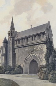 Sainte-Radegonde, Remains of Marmoutier Abbey by French Photographer