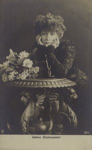 Sarah Bernhardt, French Actress by French Photographer