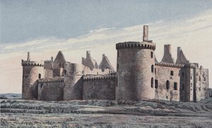 Sarzeau, Ruins of the Castle of Sucinio by French Photographer