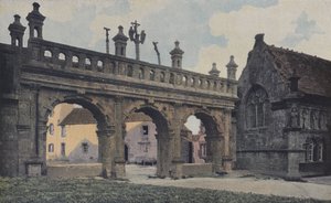 Sizun, Triumphal Arch by French Photographer