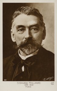 Stephane Mallarme (1842-1898), French poet by French Photographer