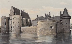 Sully-sur-Loire, Castle, Overall South by French Photographer