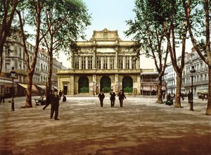 The Municipal Theatre at Béziers, France, 1890-1900