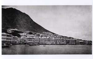The Praya, Hong Kong, from Illustrations de la Chine et de ses Habitants by J. Thompson, published in 1873 by French Photographer