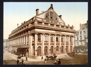 The Theatre, Lille, France, published c.1895