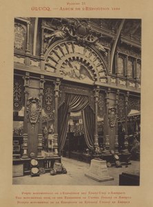 The Monumental Door of the Exhibition of United States of America by French Photographer