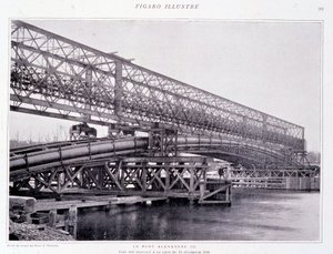 The Works of the Bridge Alexander III to 15/12/1898 - in 
