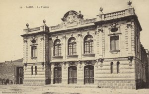 Theatre, Saida by French Photographer