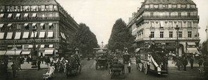Traffic in Paris, France