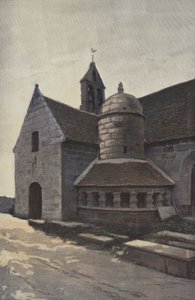 Trégastel, Church and Ossuary by French Photographer