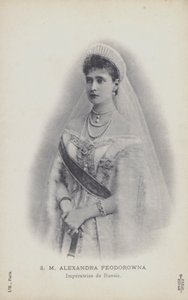 Tsarina Alexandra of Russia by French Photographer