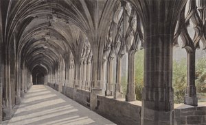 Verdun, Cloister Adjacent to the Cathedral, South Gallery by French Photographer