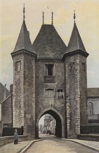 Villeneuve-sur-Yonne, Joigny Gate by French Photographer