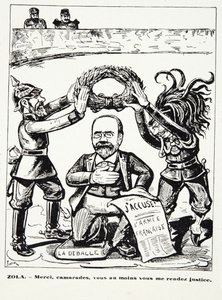 Zola - Merci, comrades, you at least render me justice, from Histoire de la Troisieme Republique, Vol. I, l