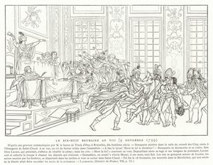 18 Brumaire, Year VIII (9 November 1799) by French School