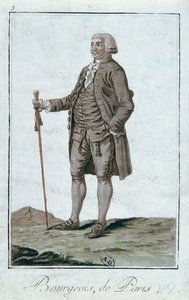 A Bourgeois of Paris, 1787 by French School