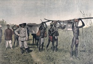 A Convoy on the Marchand Mission in 1898, from Le Petit Journal, 1899 by French School