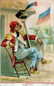 A Haitian Soldier by French School