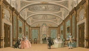 A Stage Scene by French School