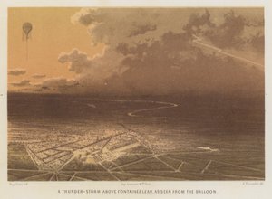 A Thunder-Storm above Fontainebleau, as Seen from the Balloon