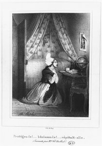 A Young Woman from Normandy by French School