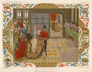 A Ball of the 15th Century by French School