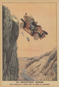 A dramatic suicide in California