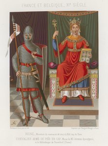 A Queen and a Knight by French School