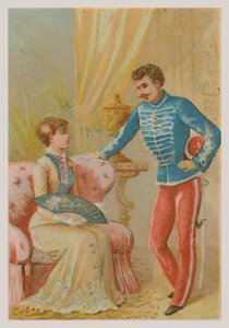 A Soldier and a Lady by French School