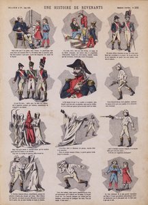 A story of ghosts by French School