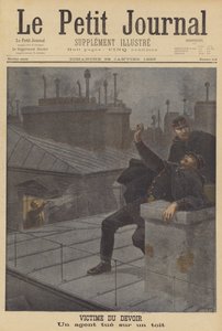 A Victim of Duty: A Policeman Shot and Killed on a Roof