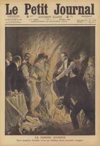 A Woman Accidentally Set on Fire During a New Year